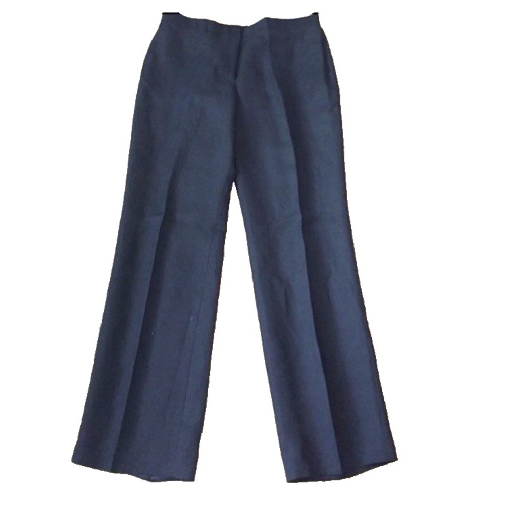 SIGRID OLSEN‎ Textured High Rise Wide Leg Dress Pants Black Capsule Women's 18W